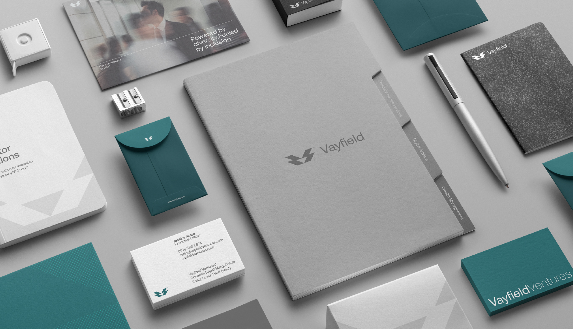 Brand Design | Visual Identity | Brand Collaterals | Business Card Design | Cover Letter Design | Brand Stationery Design 